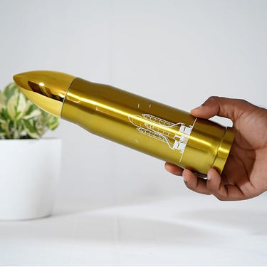 500ml Stainless Steel Crystal Water Bottle